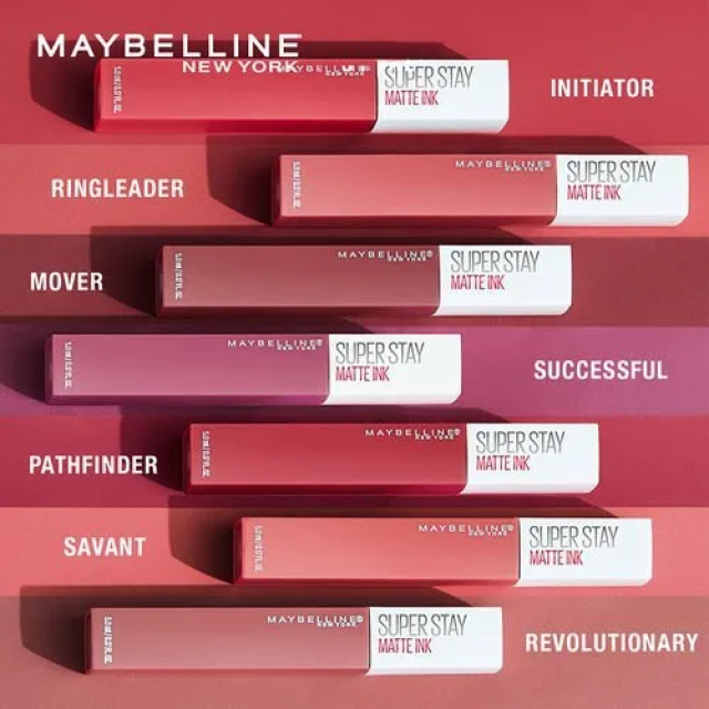 Maybelline SuperStay Matte Ink Liquid Lipstick X 30 boxes